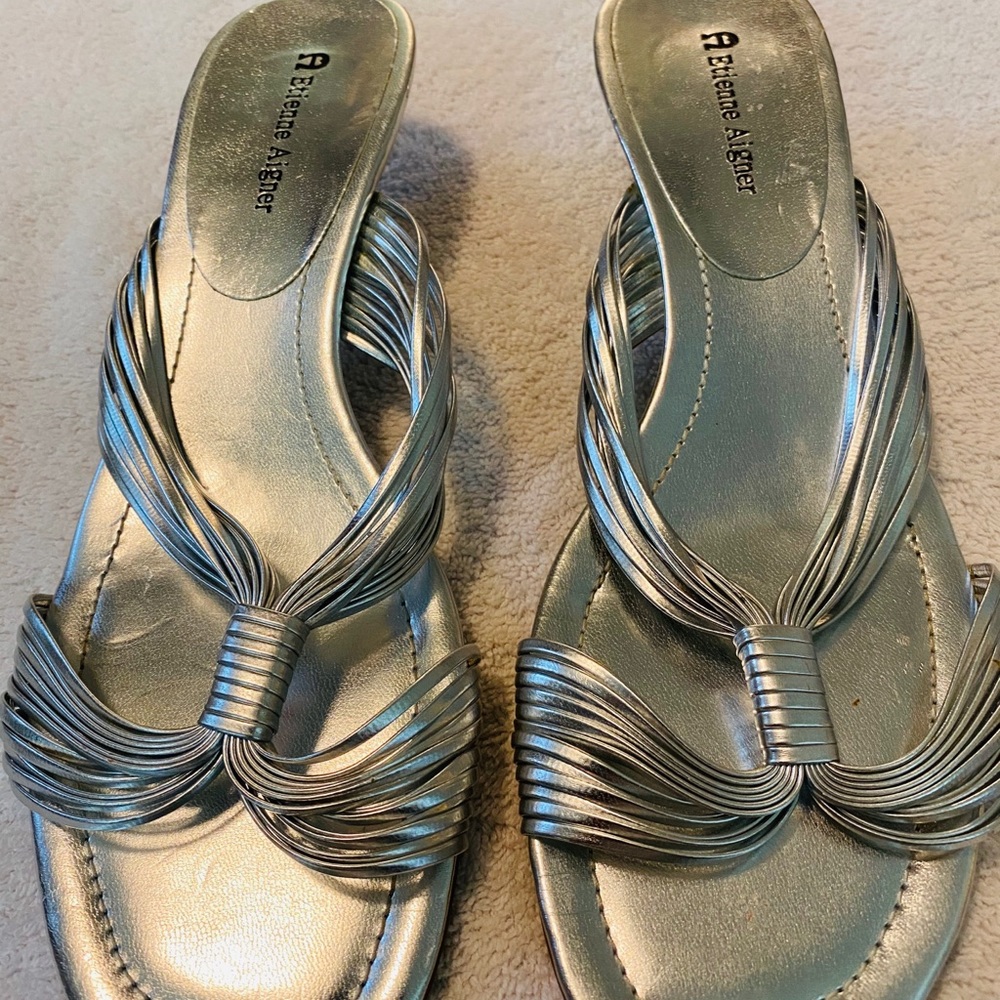 Almost Brand New - Super Stylish ETIENNE AIGNER Sandals - Box 37